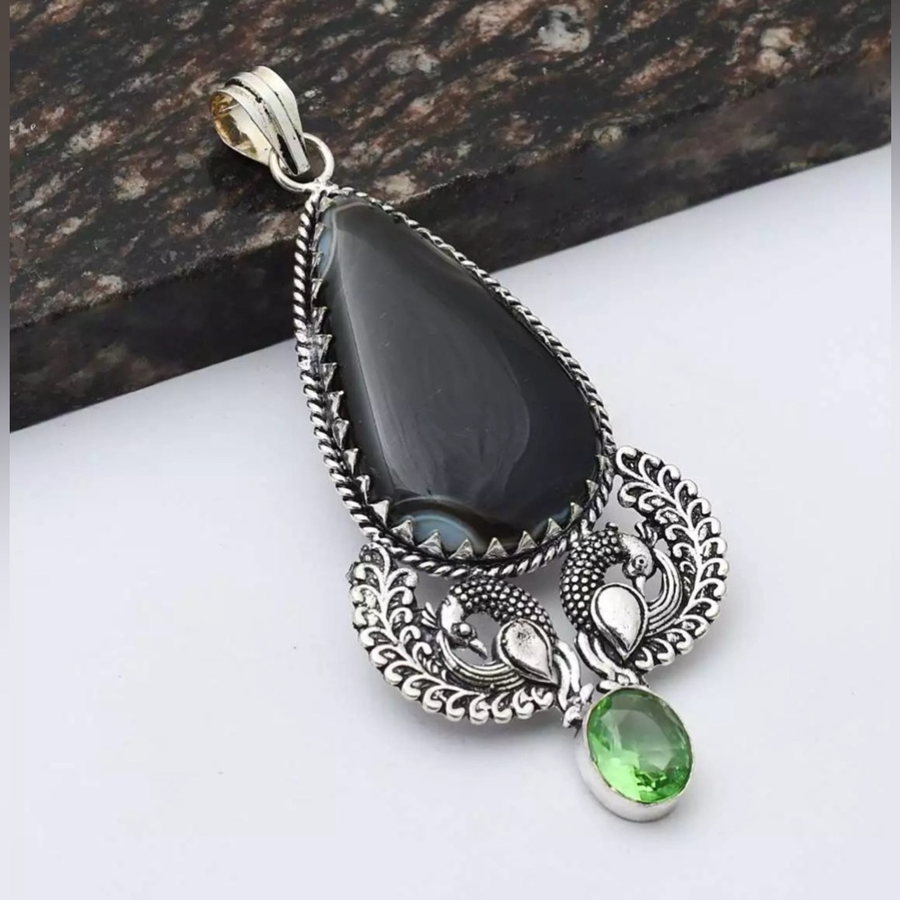 OCEAN JASPER PENDANT